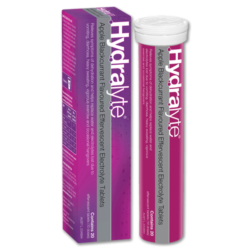 Hydralyte Effervescent Electrolyte Tablets (20pcs)