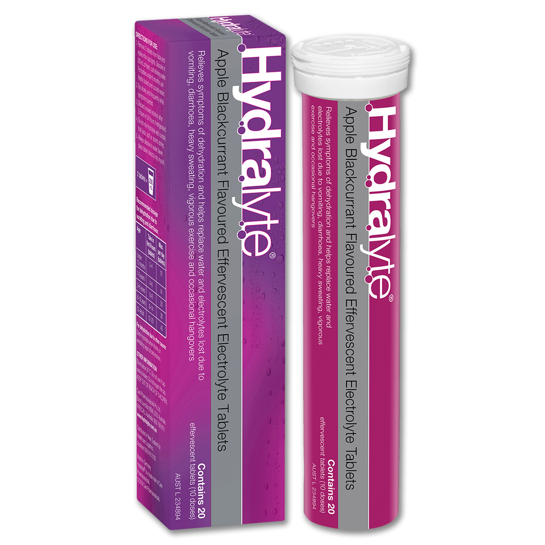 Hydralyte Effervescent Electrolyte Tablets (20pcs)