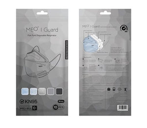 MEO™ | Guard Flat Fold Disposable Respirator 10pcs