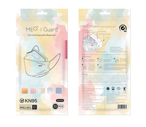 MEO™ | Guard Flat Fold Disposable Respirator 10pcs